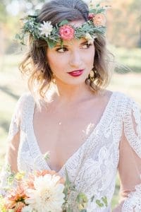 Edgy Bohemian Fall Wedding Shoot at Ram Island Farm -31